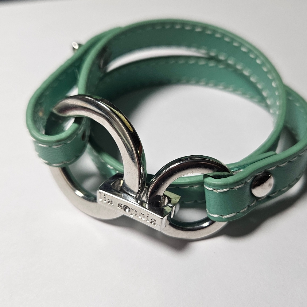 Mint Green Lia Sophia Wrap Bracelet